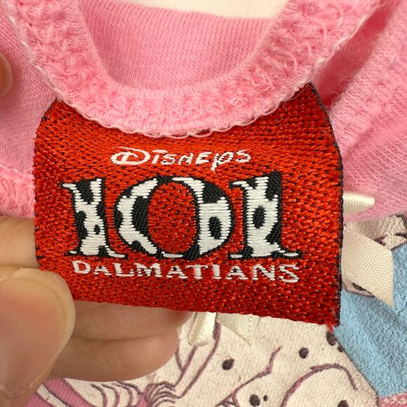 Vintage Disney 101 Dalmatians Pink Skirted Leo - Picture 5 of 12